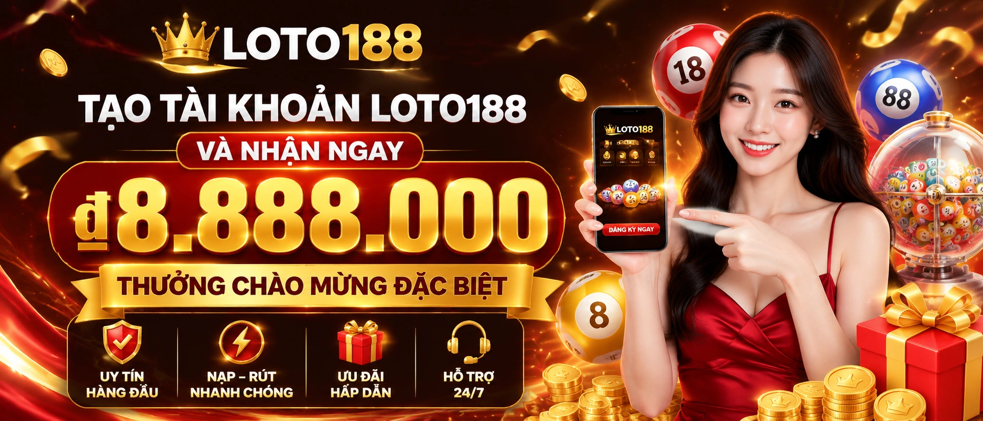 Khu game nổi bật loto188.com.vc